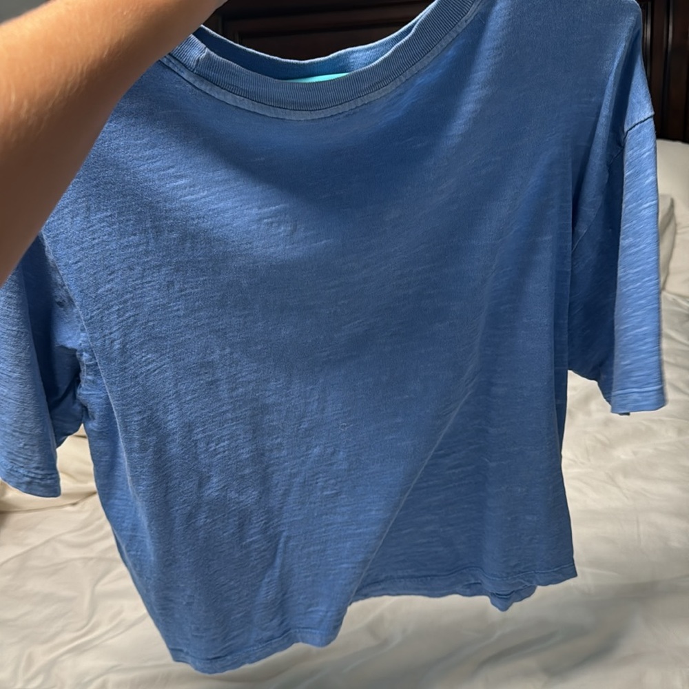 Blue basic tee - Picture 3 of 3